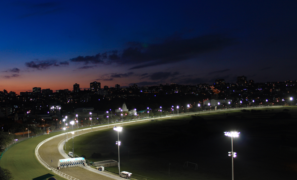 Racecourse,During,Sunset